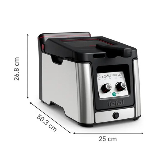 Friteuza Deep Fryer "Clear Duo", 3,5L, 2000W - Tefal
