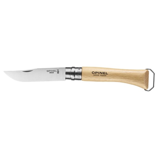 Cutit de buzunar N°10 cu tirbuson si teaca , inox, 10cm - Opinel