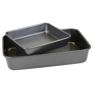 Set 2 tavi pentru cuptor, otel-carbon, “MasterClass” - Kitchen Craft