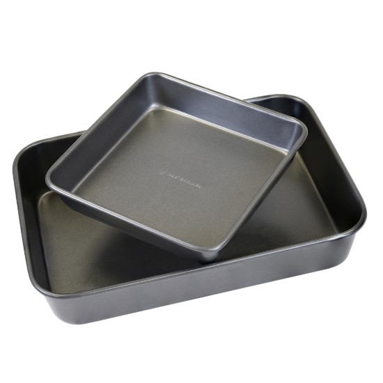 Set 2 tavi pentru cuptor, otel-carbon, “MasterClass” - Kitchen Craft