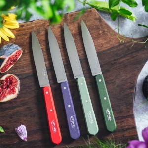 Set cutite N°112, 4 piese, "Les Essentiels", Paysage - Opinel