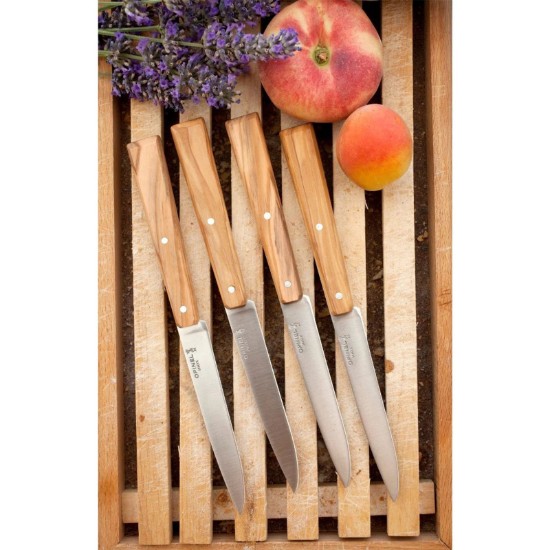 Set tacamuri, 8 piese, inox, "La Table au Soleil" - Opinel