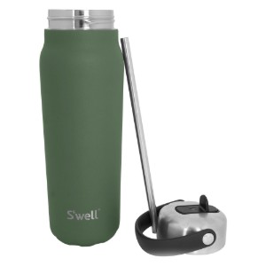 Sticla termos, inox, 700ml, "Explorer Flip Straw", Jasper - S'well