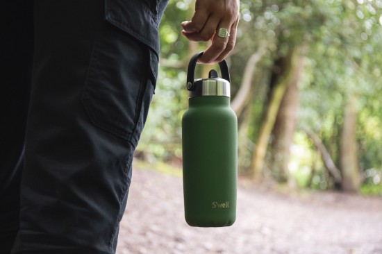 Sticla termos, inox, 700ml, "Explorer Flip Straw", Jasper - S'well