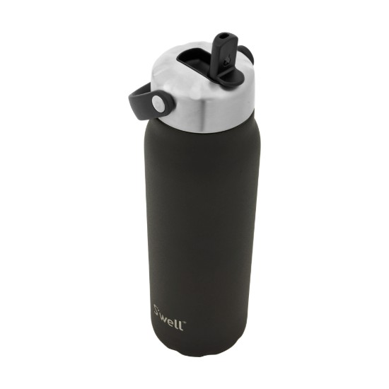Sticla termos, inox, 700ml, "Explorer Flip Straw", Onyx - S'well