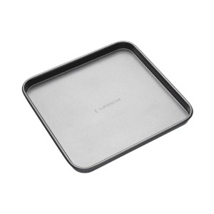 Tava patrata, otel, 26 cm, "MasterClass" - Kitchen Craft