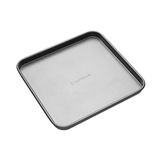 Tava patrata, otel, 26 cm, "MasterClass" - Kitchen Craft