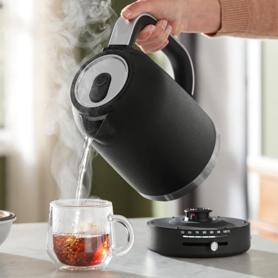 Fierbator electric cu temperatura variabila, 1,7 L, Cast Iron Black - KitchenAid