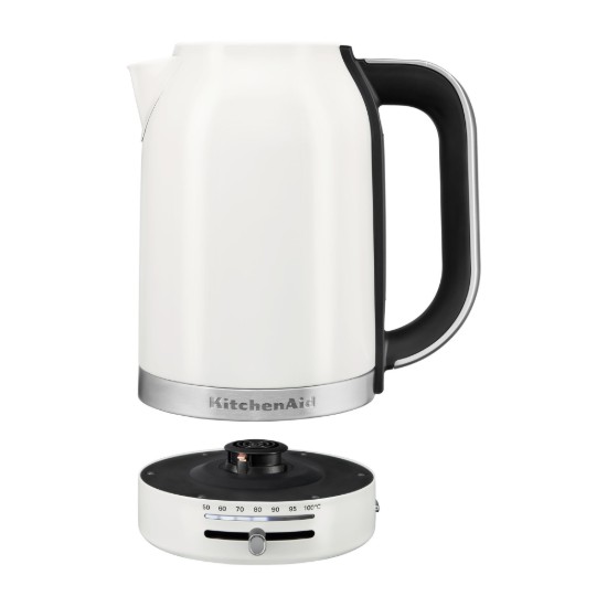 Fierbator electric cu temperatura variabila, 1,7 L, Porcelain White - KitchenAid
