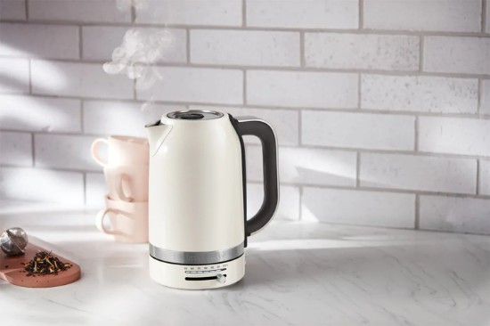 Fierbator electric cu temperatura variabila, 1,7 L, Porcelain White - KitchenAid