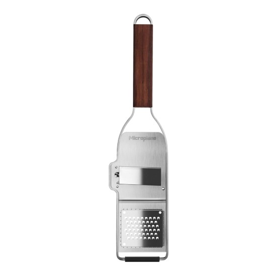 Ustensila 2 in 1 pentru trufe, inox, 30 x 7,3 cm, "Master" - Microplane