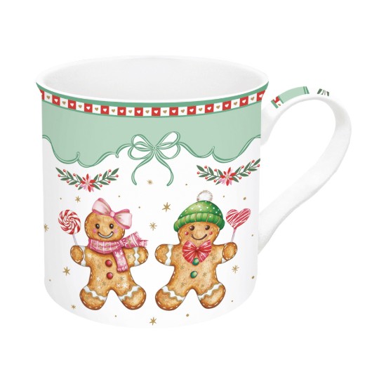 Set 2 cani portelan, 300ml, "Sweet Christmas" - Nuova R2S