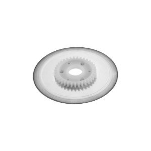 Lama circulara neteda sunca/carnati, cu angrenaj alb, inox - Ritter