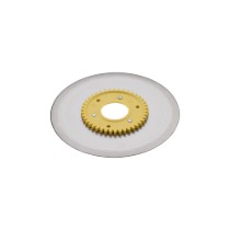 Lama circulara neteda sunca/carnati, cu angrenaj galben, inox - Ritter