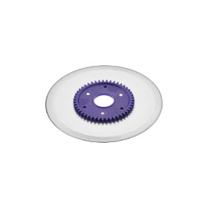 Lama circulara neteda sunca/carnati, cu angrenaj albastru, inox - Ritter