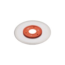 Lama circulara neteda sunca/carnati, cu angrenaj portocaliu, inox - Ritter