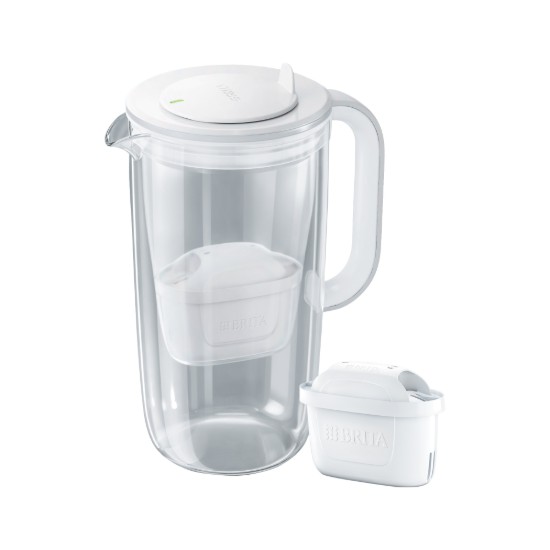 Cana filtranta din sticla, BRITA MAXTRA (Light Blue), 1 x filtru Pure Performance