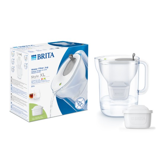 Cana filtranta BRITA Style XL 3,6 L Maxtra PRO (Grey)
