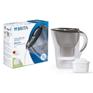 Cana filtranta BRITA MAXTRA Marella 2,4 L (grey), 1 x filtru Pure Performance