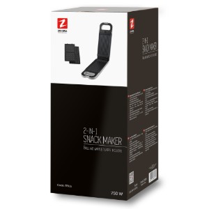Sandwich-maker 2 in 1, 750W - Zokura