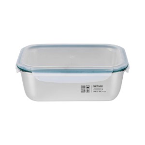 Caserola dreptunghiulara pentru pranz, inox, 2800ml, "Simple" - Cuitisan