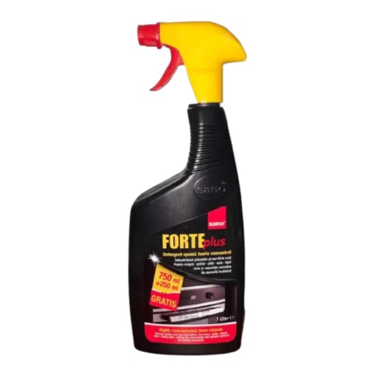 Detergent degresant spuma, 1 L,"Forte Plus" - Sano