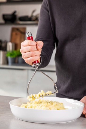 Zdrobitor cartofi, inox, 26 cm, Empire Red - KitchenAid