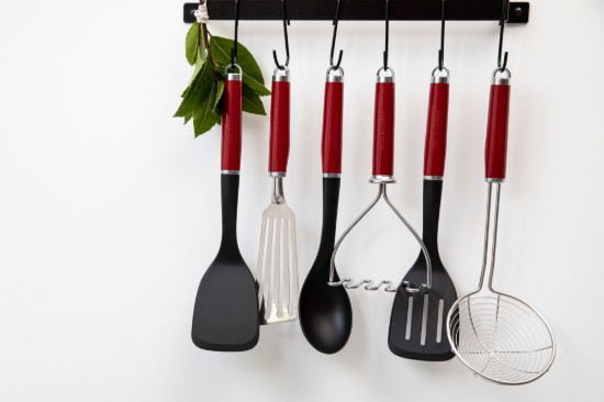 Paleta strecuratoare, inox, 35,5 cm, Empire Red - KitchenAid