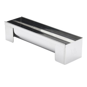 Forma semi-rounda Yule, inox, 30 x 6,5 cm - de Buyer