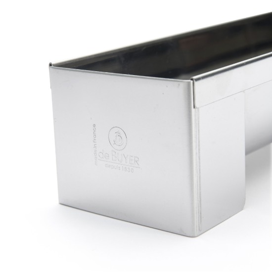 Forma semi-rounda Yule, inox, 30 x 6,5 cm - de Buyer