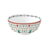 Bol portelan, 23cm, "Christmas Folk" - Nuova R2S