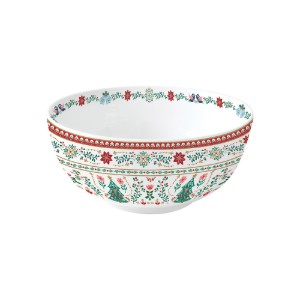 Bol portelan, 23cm, "Christmas Folk" - Nuova R2S