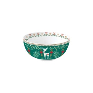 Bol, portelan, 15cm, "Christmas Folk" - Nuova R2S