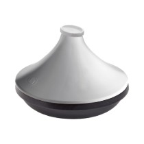 Tajine ceramica, 33,5cm/4L, "Delight", White&Slate - Emile Henry