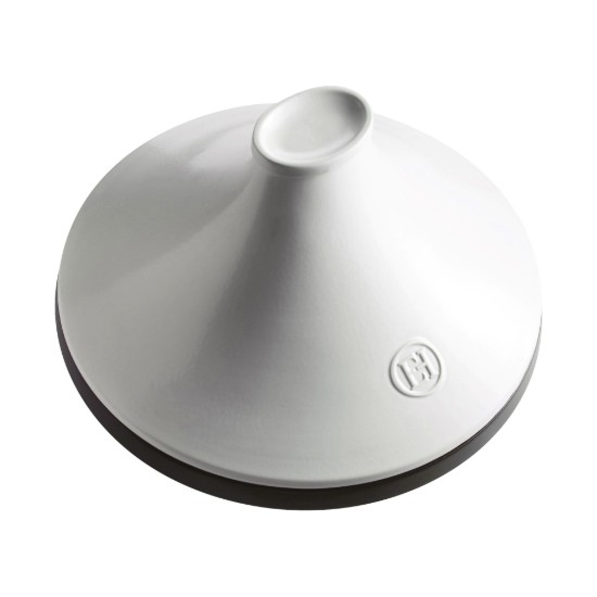 Tajine ceramica, 33,5cm/4L, "Delight", White&Slate - Emile Henry