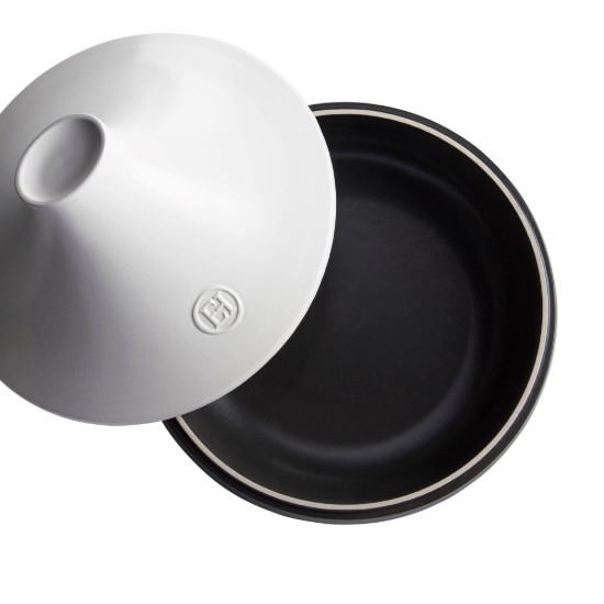 Tajine ceramica, 33,5cm/4L, "Delight", White&Slate - Emile Henry