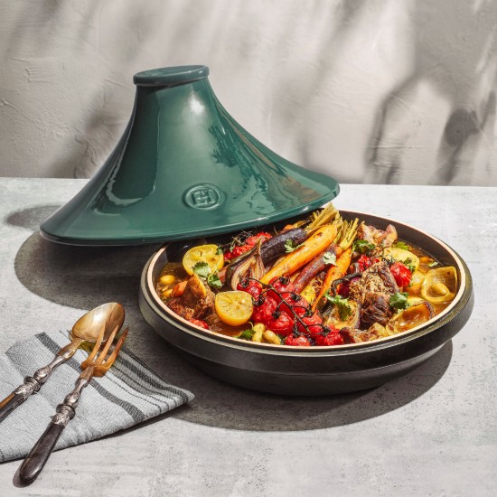 Tajine ceramica, 33,5cm/4L, "Delight", Cedre - Emile Henry