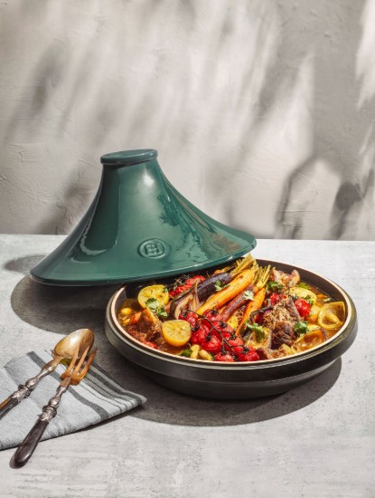 Tajine ceramica, 33,5cm/4L, "Delight", Cedre - Emile Henry