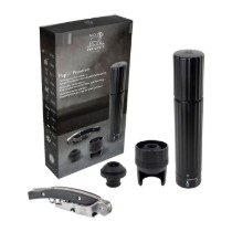 Set pompa de vid si tirbuson, 4 piese, "Pop'n Preserve" - Peugeot
