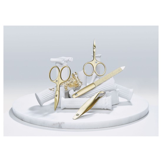 Forfecuta cuticule, inox, 90 mm, Gold - Zwilling PREMIUM