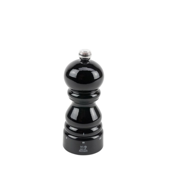 Rasnita pentru sare, 12 cm, "Paris u'Select Z", Black Lacquered - Peugeot
