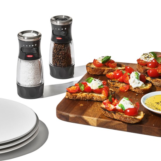 Rasnita pentru piper, 19,5 cm, acrilic, "SoftWorks" - OXO