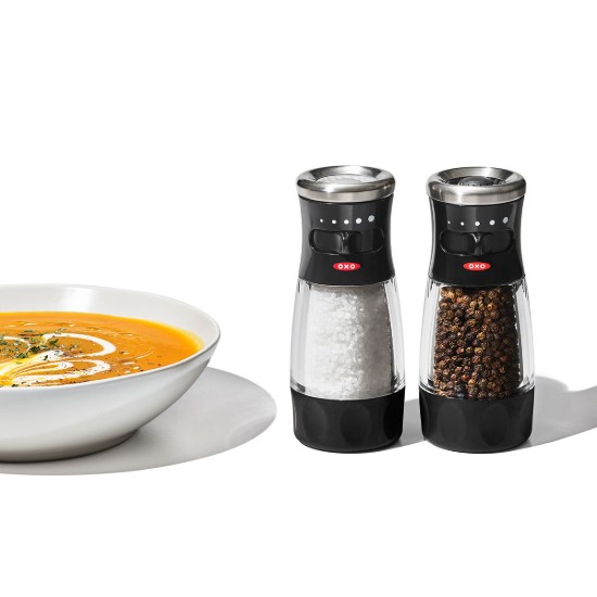 Rasnita pentru piper, 19,5 cm, acrilic, "SoftWorks" - OXO