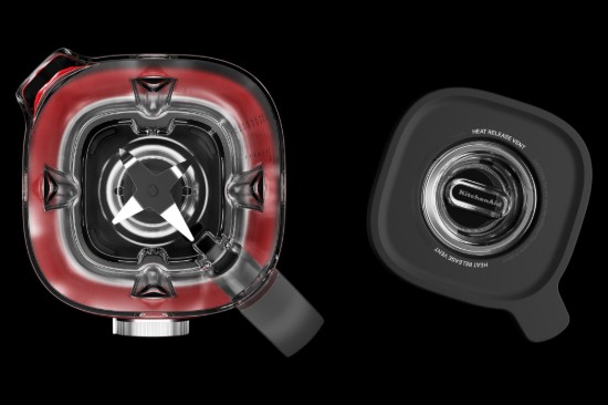 Blender Pure Power 2 L, 1200W, Empire Red - KitchenAid
