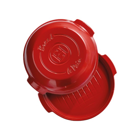 Vas pentru paine, ceramica, 30cm, Burgundy - Emile Henry