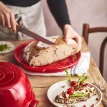 Vas pentru paine, ceramica, 30cm, Burgundy - Emile Henry Vas pentru paine, ceramica, 30cm, Burgundy - Emile Henry