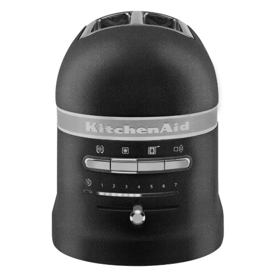 Prajitor de paine 2 sloturi Artisan 1250W, Cast Iron Black - KitchenAid