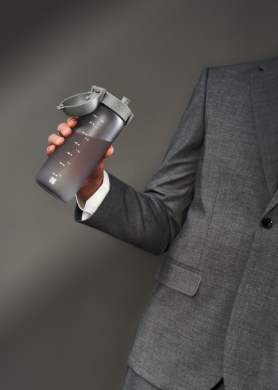 Sticla apa, recyclon, 750ml, Grey - Ion8