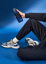 Sticla apa, recyclon, 750ml, Navy - Ion8