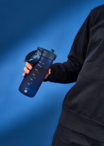 Sticla apa, recyclon, 750ml, Navy - Ion8